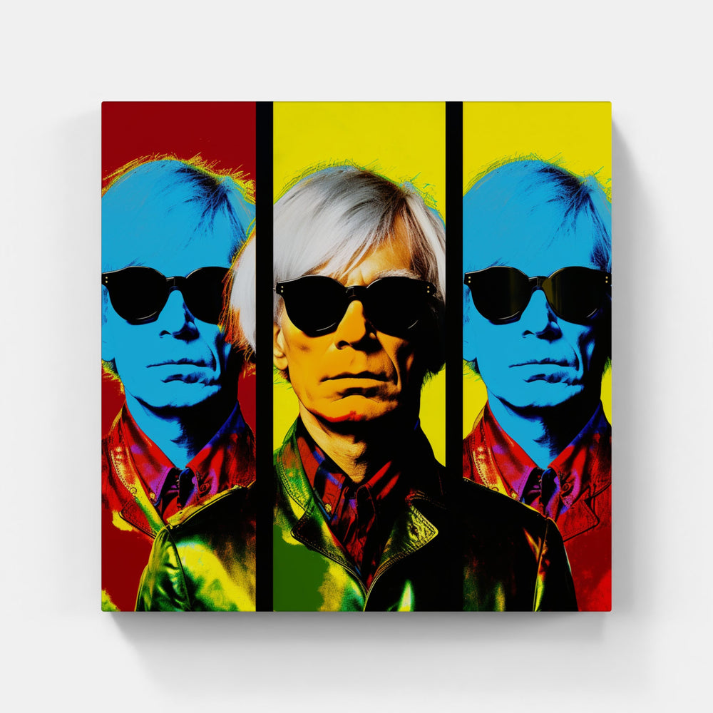 Warhol's Bold Expressionism-Canvas-artwall-Artwall