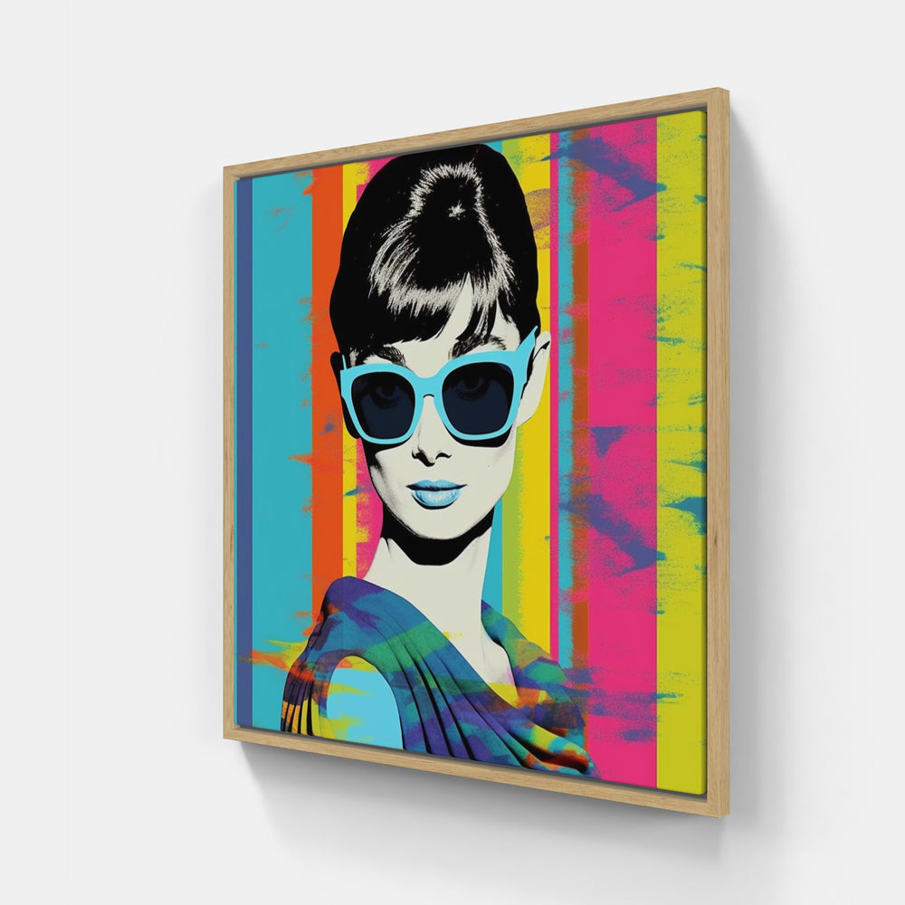 Audrey Hepburn-Canvas-artwall-Artwall