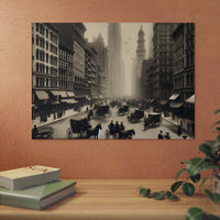 New York Dreaming.- Tableau aluminium