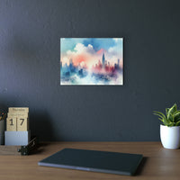 L'horizon infini s'offre.- Tableau aluminium