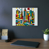 New-York rêve infini.- Tableau aluminium