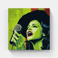 Soulful singer Serenade-Canvas-artwall-Artwall