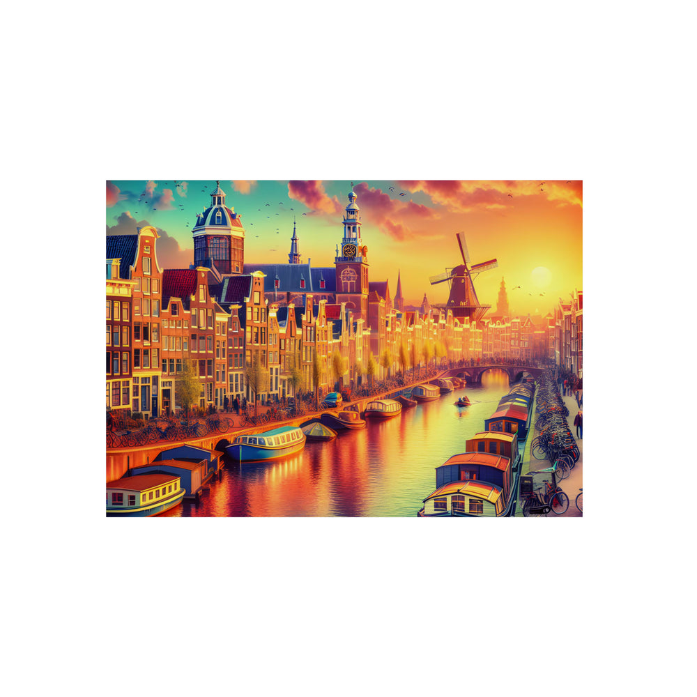 Amsterdam, Dreamland!- Tableau aluminium