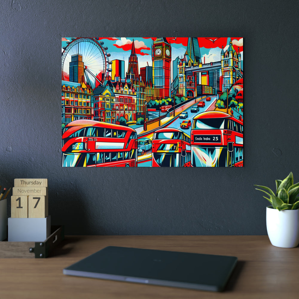 London desires dreams.- Tableau aluminium