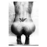 Tattoo Girl under the Shower abstract art photograph