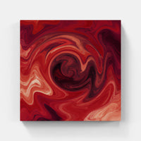 Red rosy blooms-Canvas-artwall-Artwall