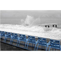 Chaises Bleues Promenade des Anglais