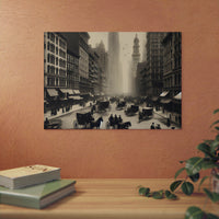 New York Dreaming.- Tableau aluminium