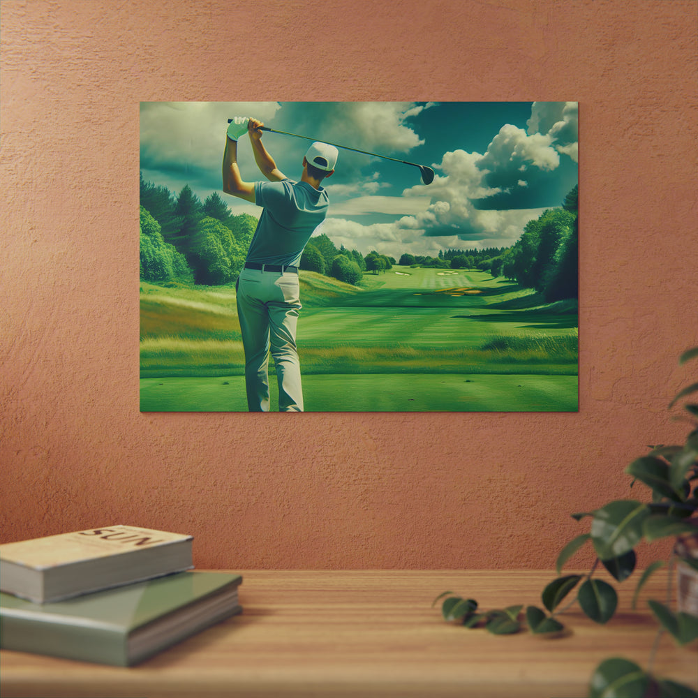 Golf Sauve Survoler- Tableau aluminium