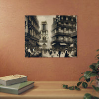 Coeur brise Paris Cave- Tableau aluminium