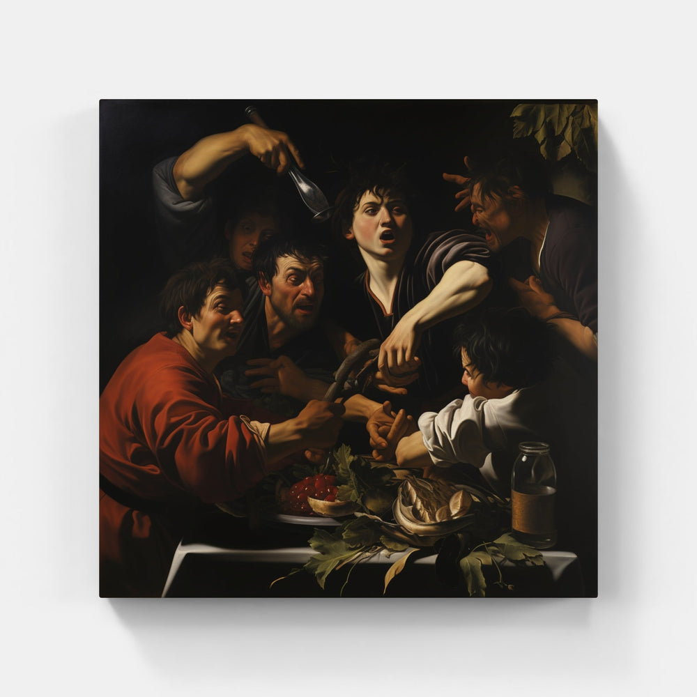 Timeless Caravaggio Creation-Canvas-artwall-Artwall