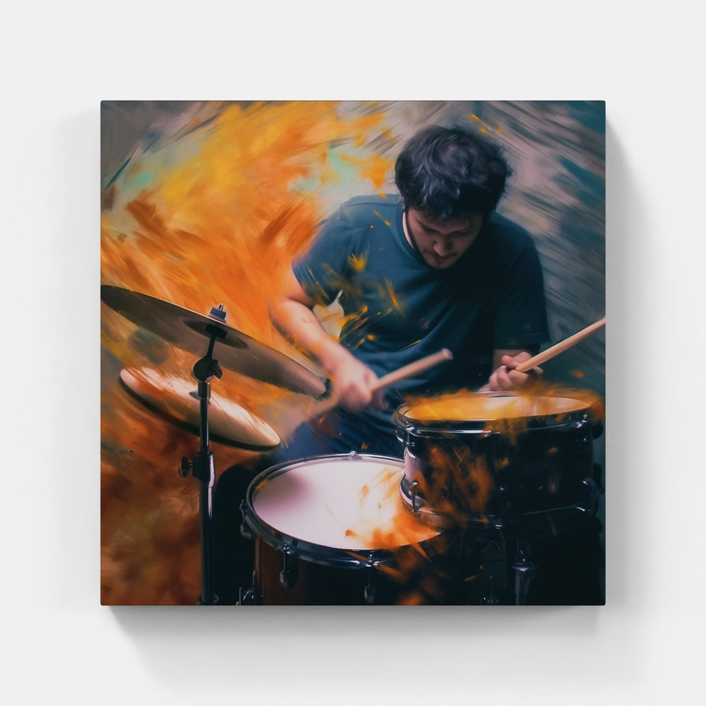 Melodic Drum Canvas-Canvas-artwall-Artwall