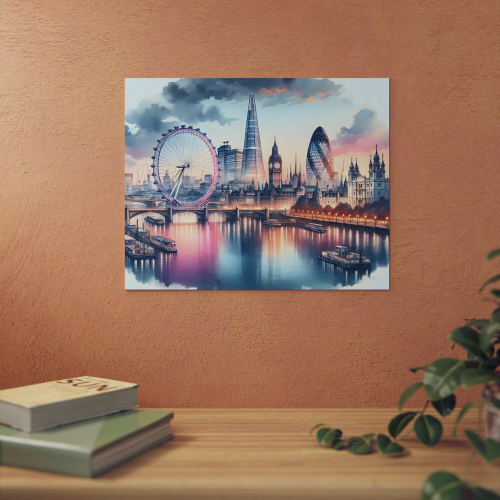 London forever dreaming.- Tableau aluminium