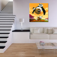 Kung Fu Panda Canvas for Kids