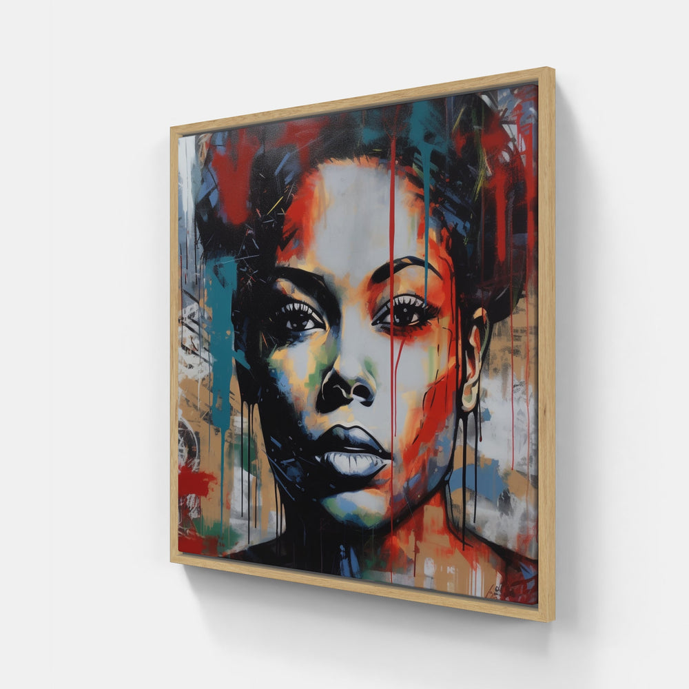 Street Dreams-Canvas-artwall-20x20 cm-Wood-Artwall