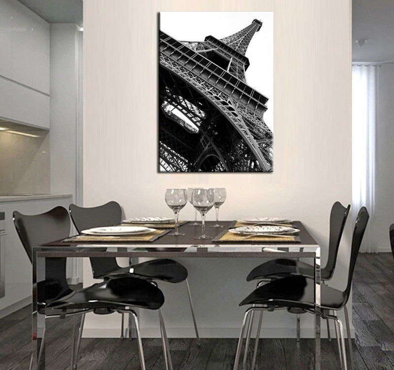 Grey Eiffel Modern art canvas