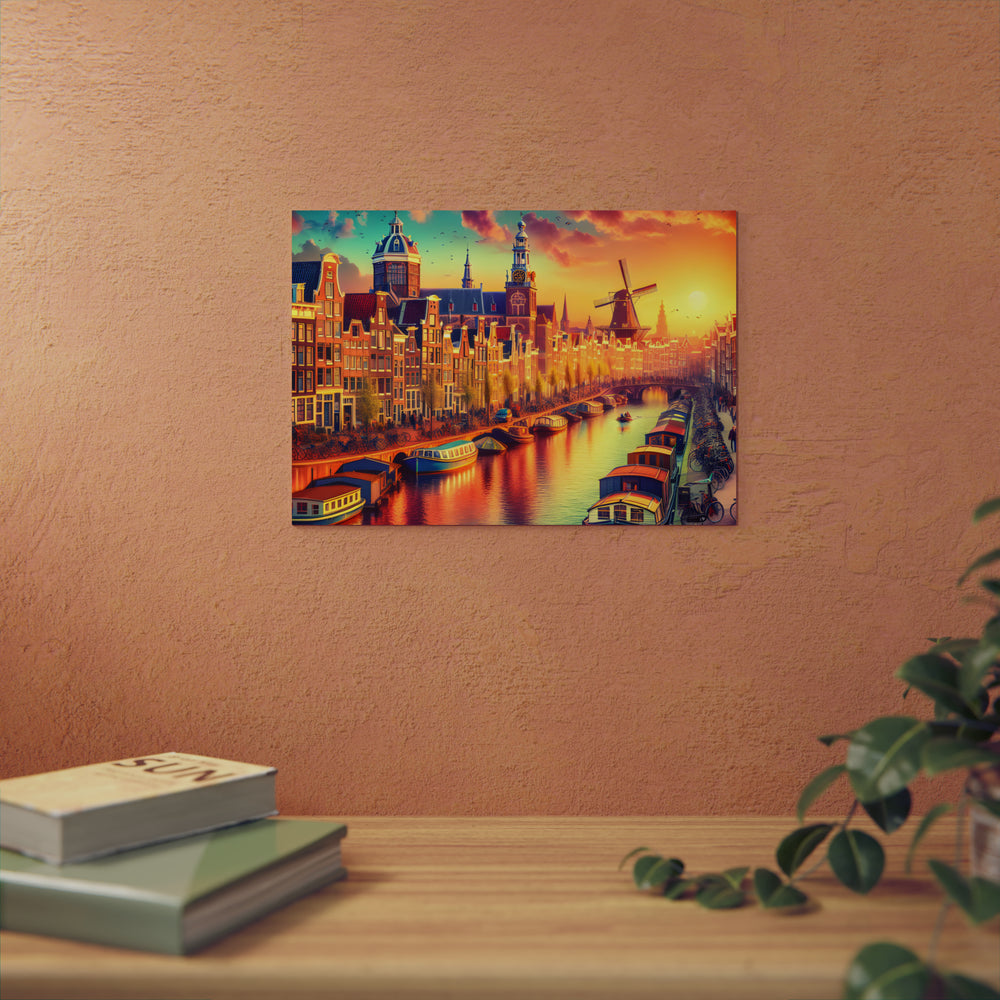 Amsterdam, Dreamland!- Tableau aluminium