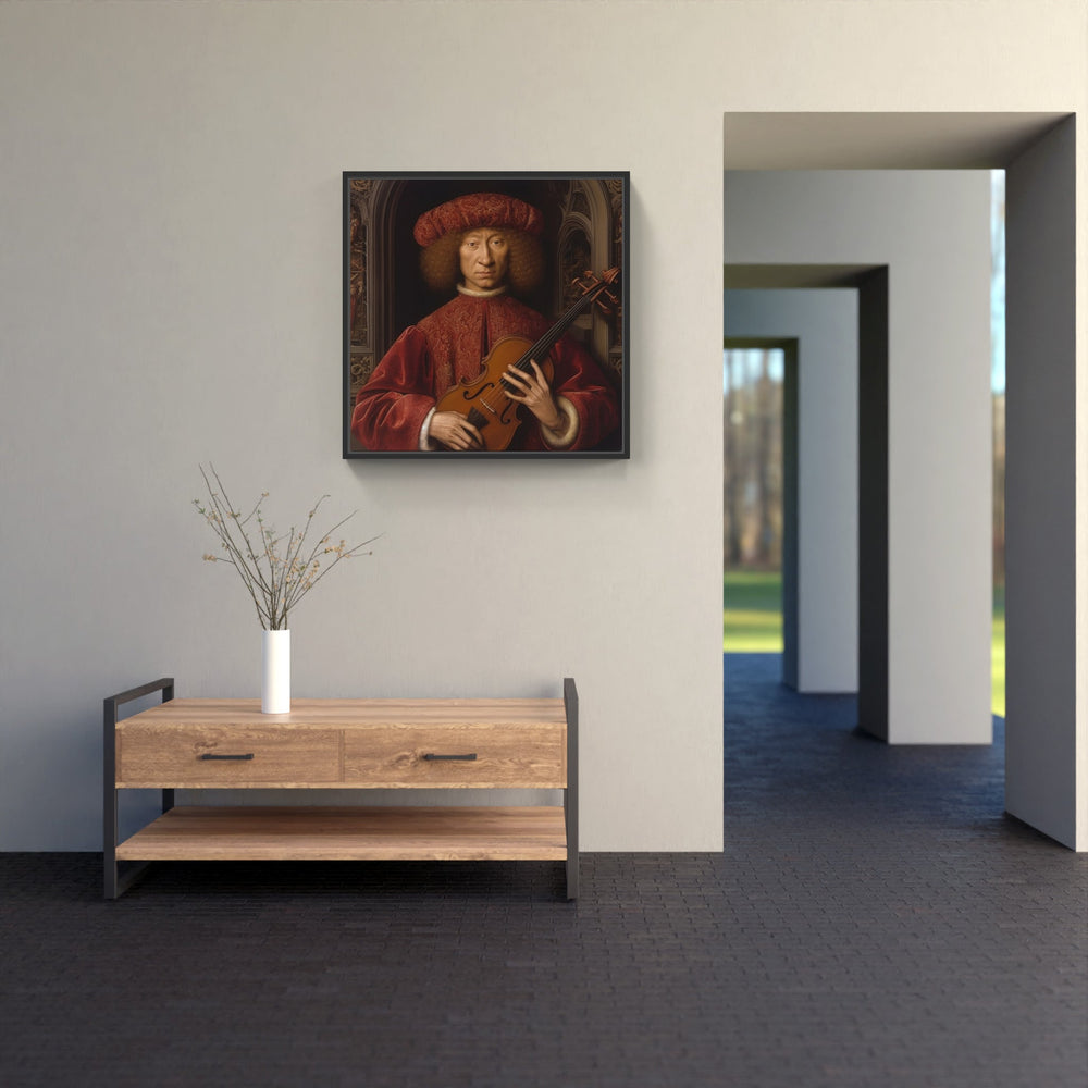 Enigmatic Van Eyck Masterpiece-Canvas-artwall-Artwall