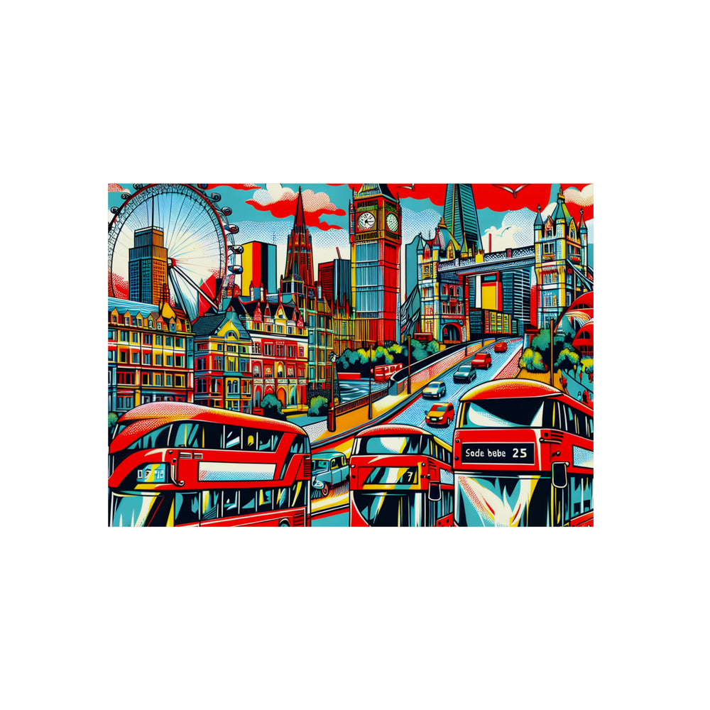 London desires dreams.- Tableau aluminium