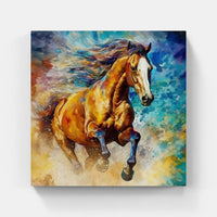 Graceful Horse Canter-Canvas-artwall-Artwall