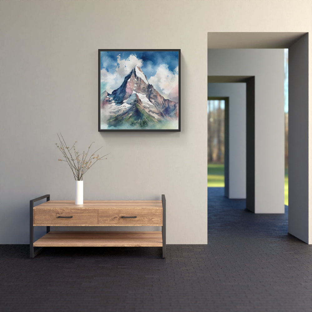 Breathtaking Mountain Majesty-Canvas-artwall-Artwall