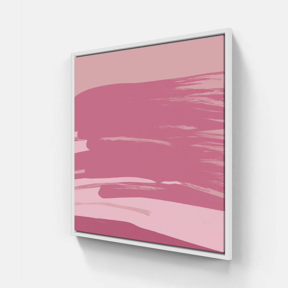 Pink time dreamer-Canvas-artwall-20x20 cm-White-Artwall