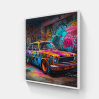 Car Culture Canvas-Canvas-artwall-20x20 cm-White-Artwall