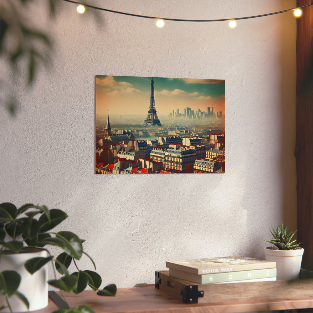 Paris nous unis.- Tableau aluminium