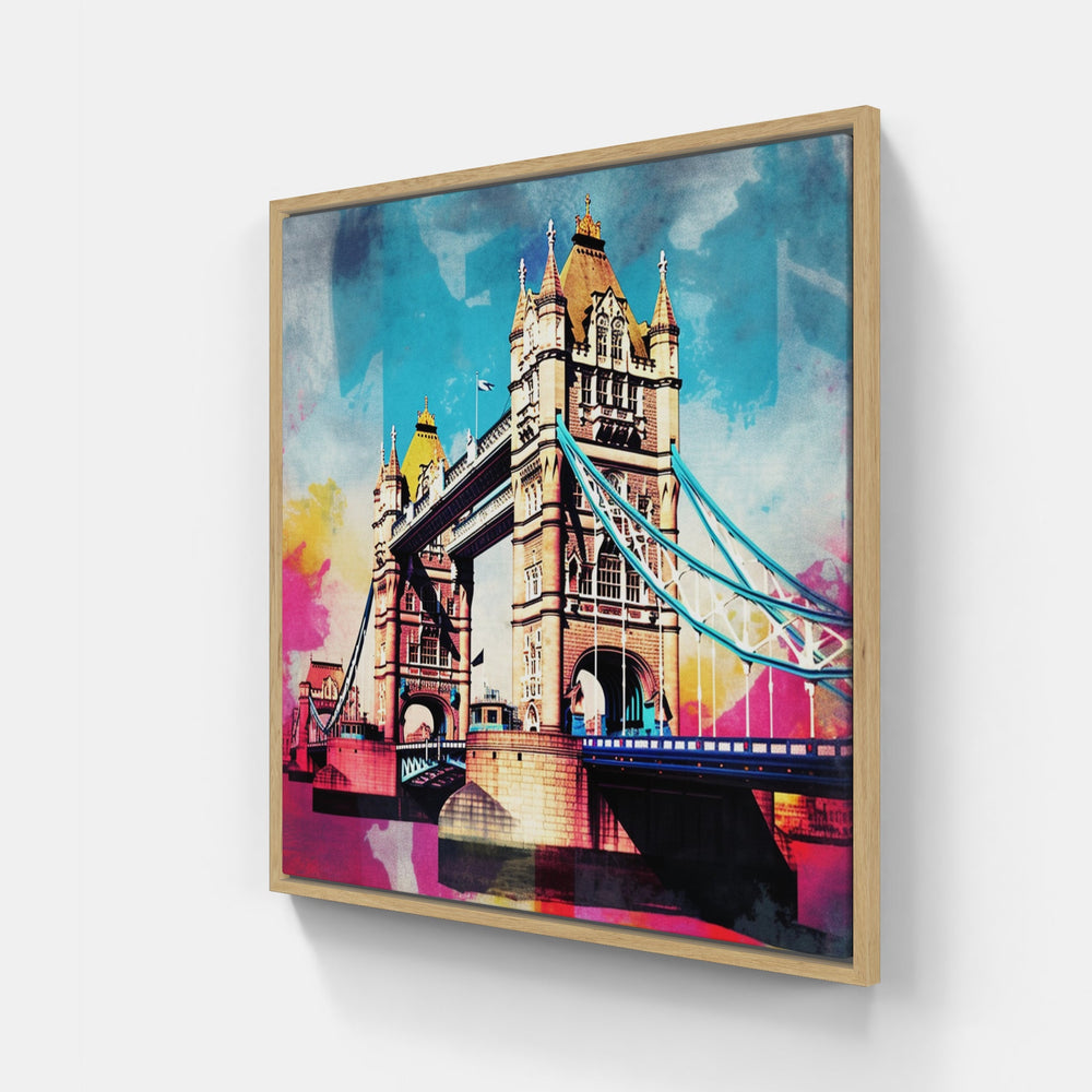 London Rhythmic Cityscape-Canvas-artwall-Artwall