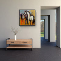 Swift Horse Movement-Canvas-artwall-Artwall