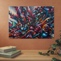 Graffiti Art Amour- Tableau aluminium