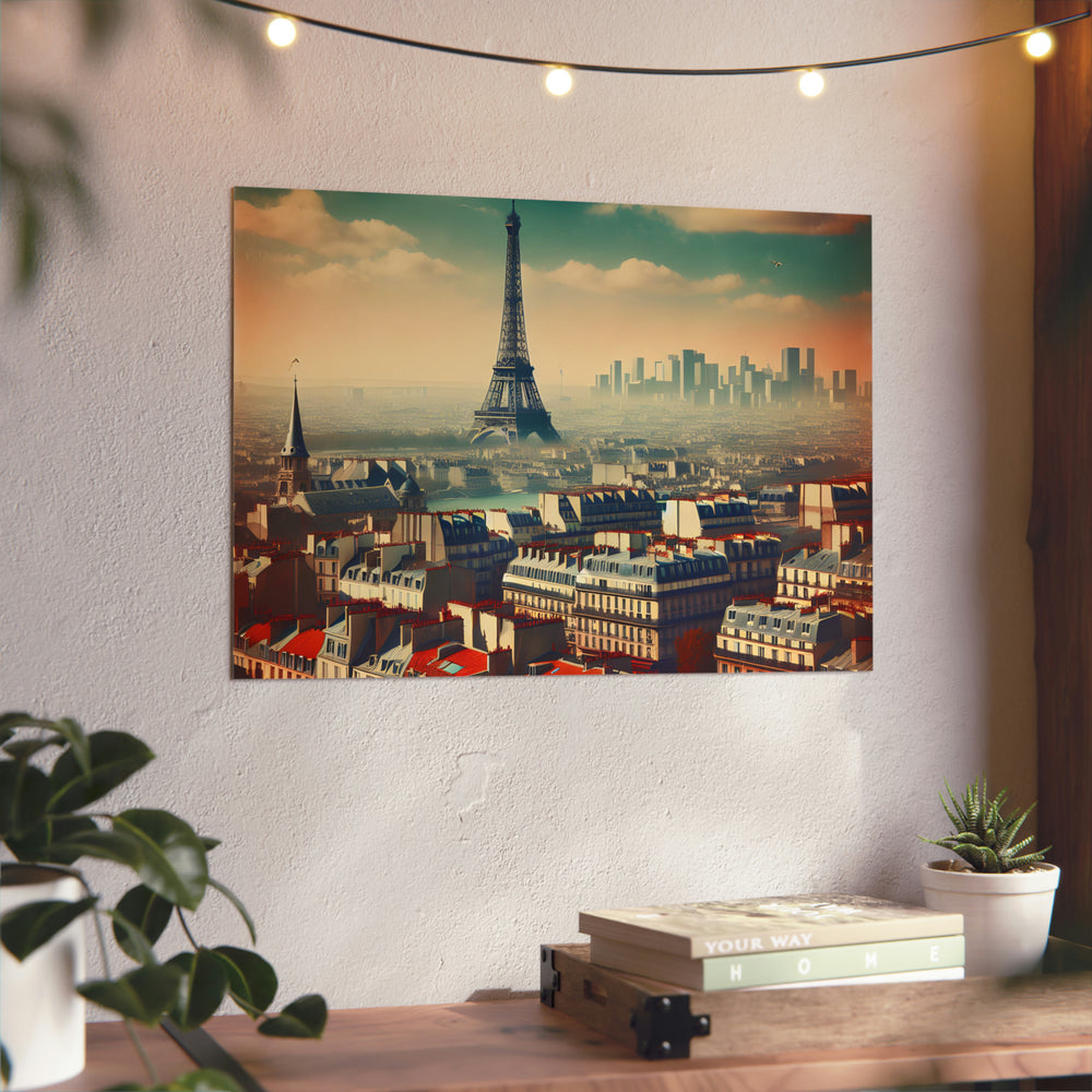 Paris nous unis.- Tableau aluminium