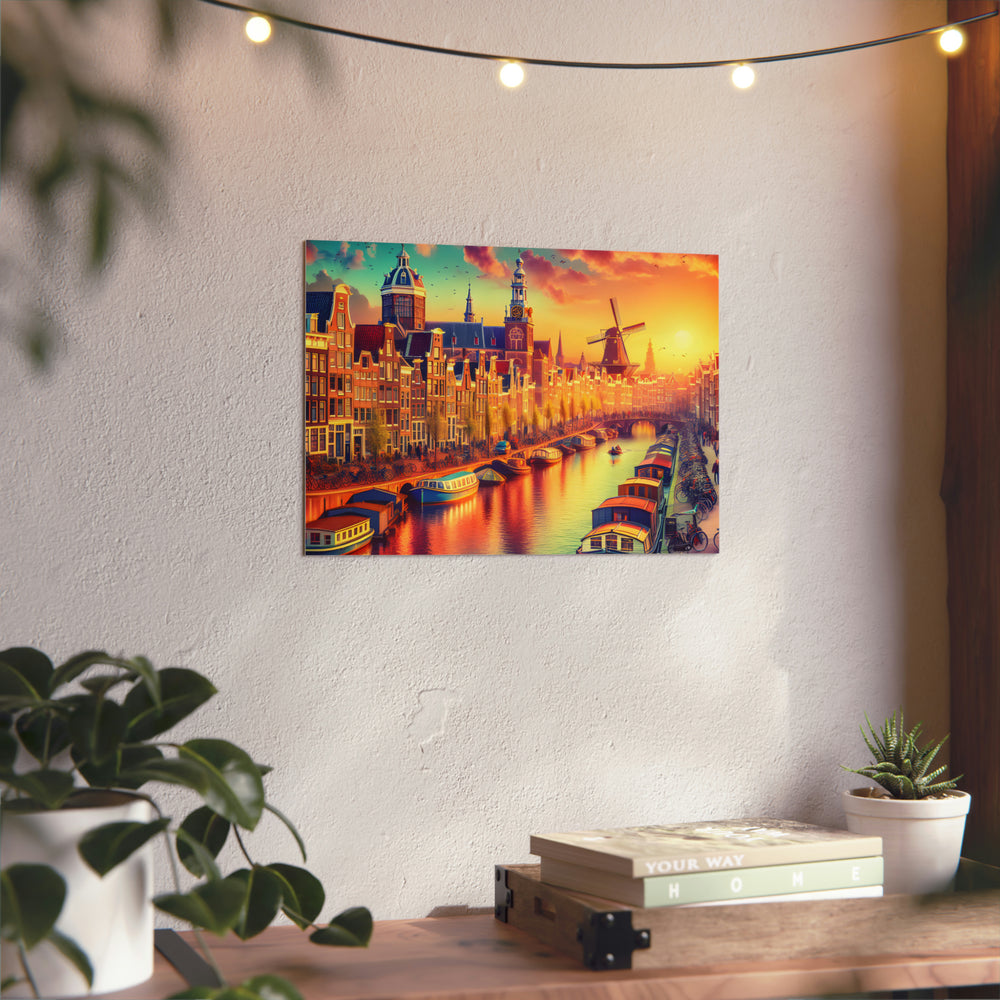 Amsterdam, Dreamland!- Tableau aluminium