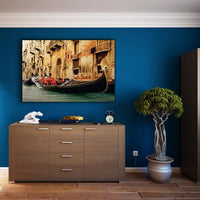 The Waters of Venice on Canvas