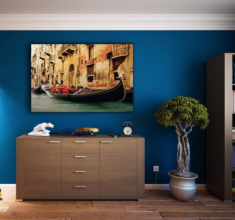 The Waters of Venice on Canvas