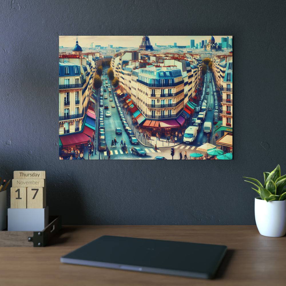 Paris que j'aime.- Tableau aluminium