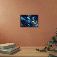 Bleu ciel espoir.- Tableau aluminium