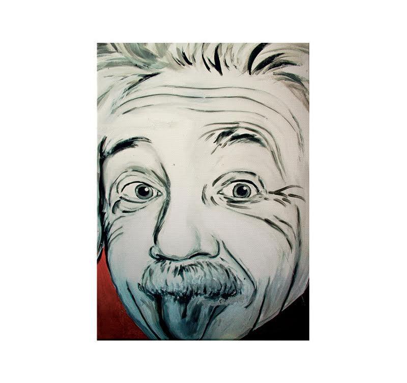 Albert Einstein Design Canvas