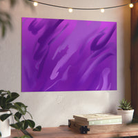 Mer violet sommeil- Tableau aluminium