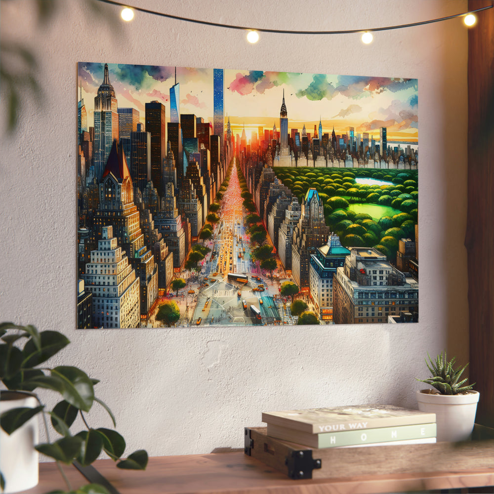 New York Dreams!- Tableau aluminium