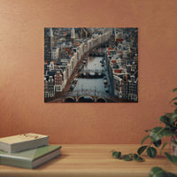 Amsterdam, mon rêve !- Tableau aluminium