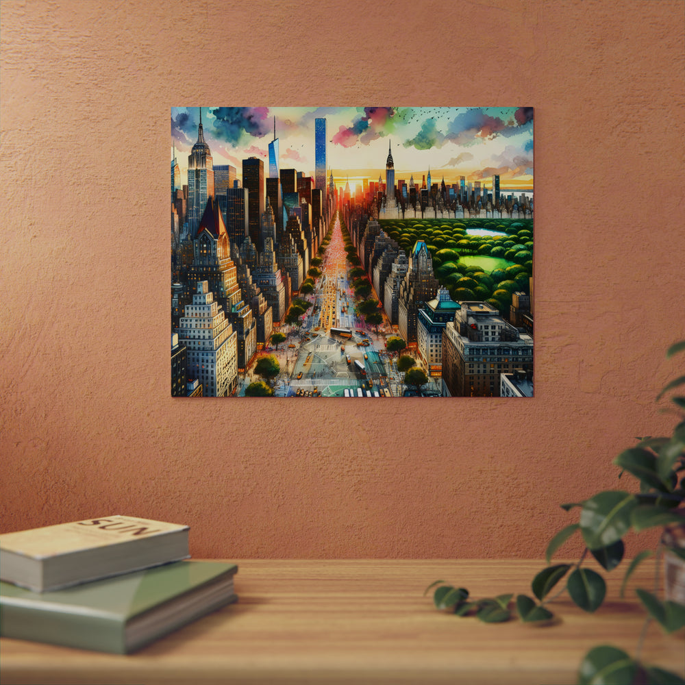 New York Dreams!- Tableau aluminium