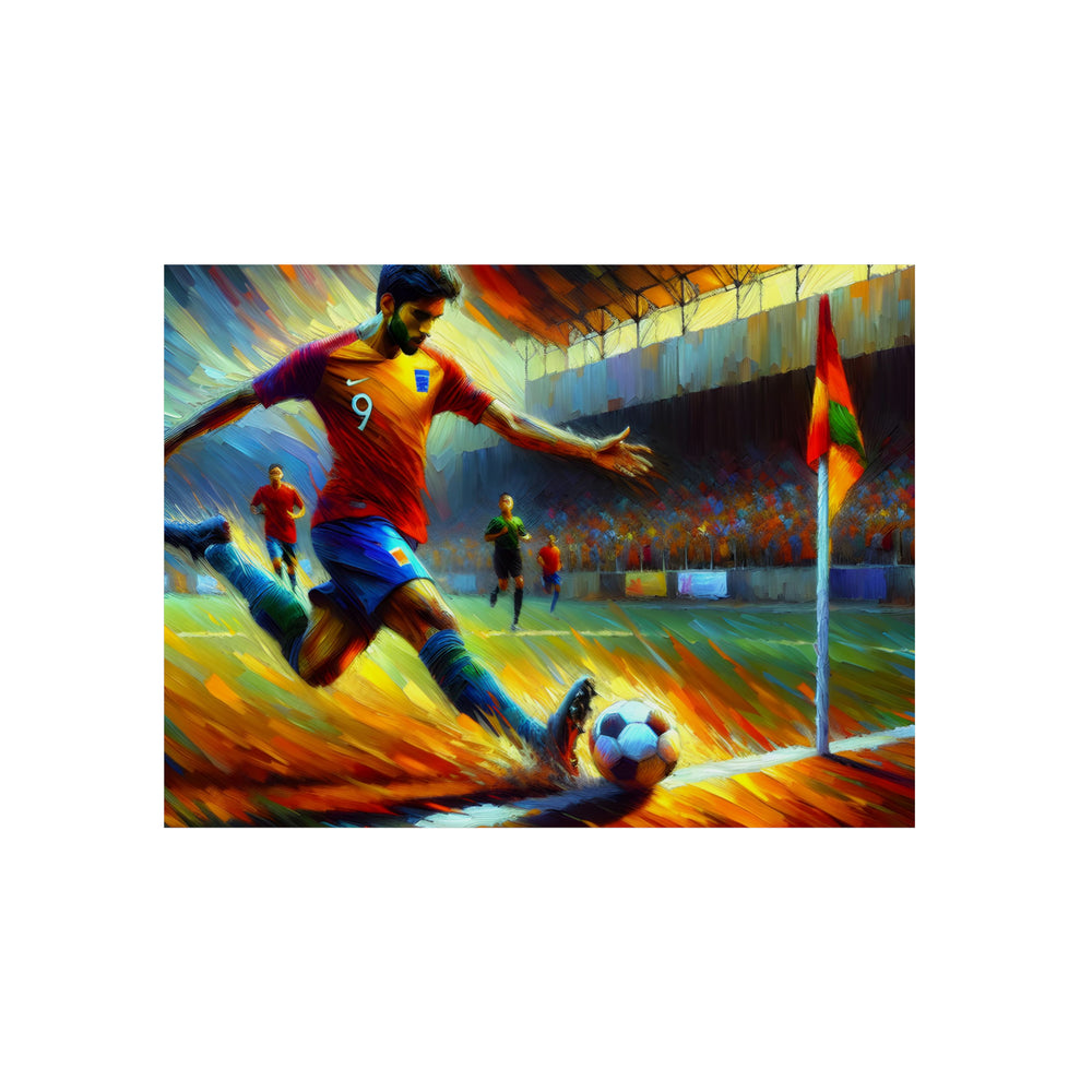 Foot Fun Footballing- Tableau aluminium