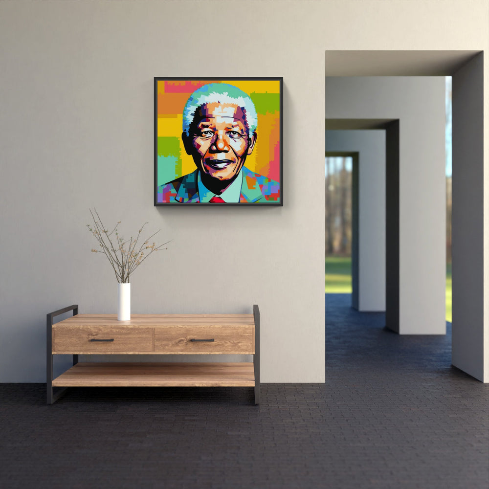 Mandela Africa-Canvas-artwall-Artwall