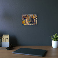 New York ville belle.- Tableau aluminium