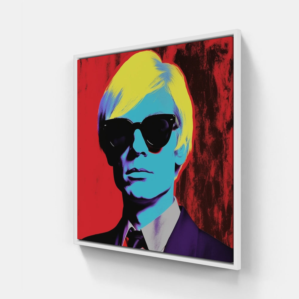 Andy's Iconic Portraits-Canvas-artwall-20x20 cm-White-Artwall