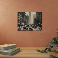 New York Dreaming.- Tableau aluminium