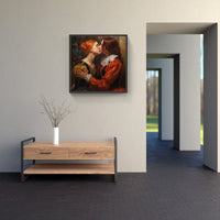 Passionate Kiss Devotion Harmony-Canvas-artwall-Artwall