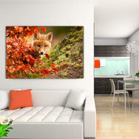 Animal Canvas the Fox Cub