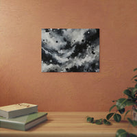 Aube abstraite Brume- Tableau aluminium